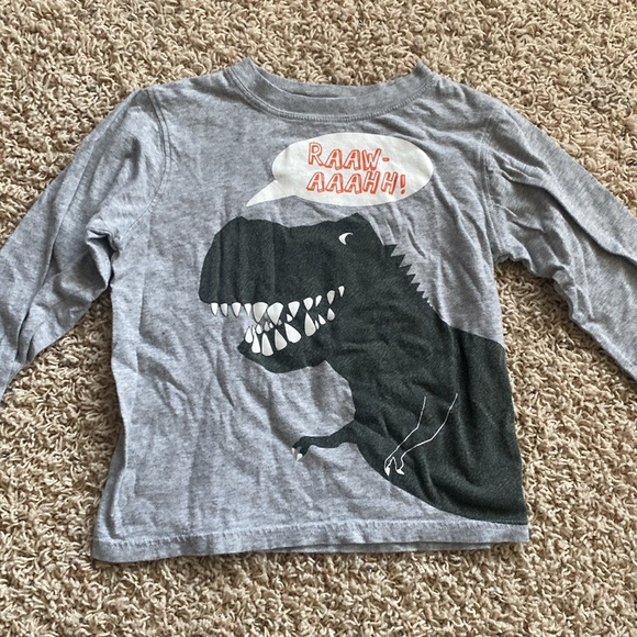 Dinosaur Toddler boys long sleeve set of 6 - Picture 2 of 13